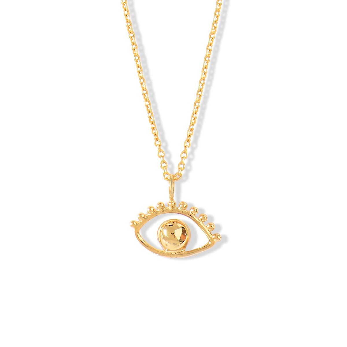 Collier oeil en vermeil AJNA
