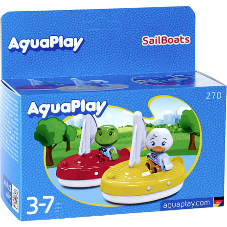 AquaPlay 2 sejlskibe med figurer