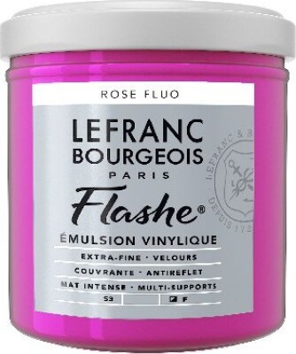 Lefranc & Bourrgeois - Akrylmaling - Fluorecent Pink 125 ML