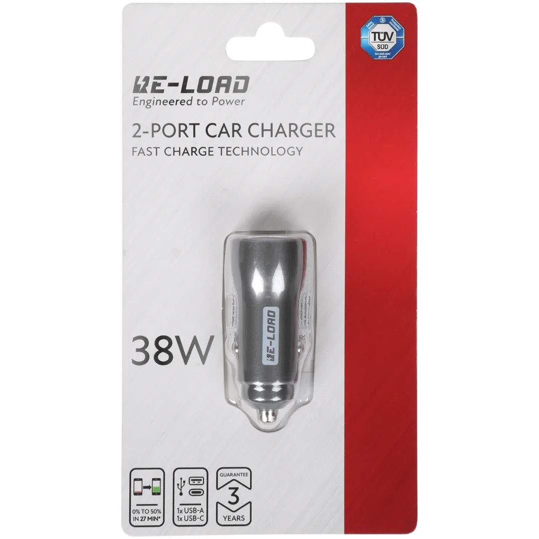 Chargeur allume-cigare à 2 ports Re-load