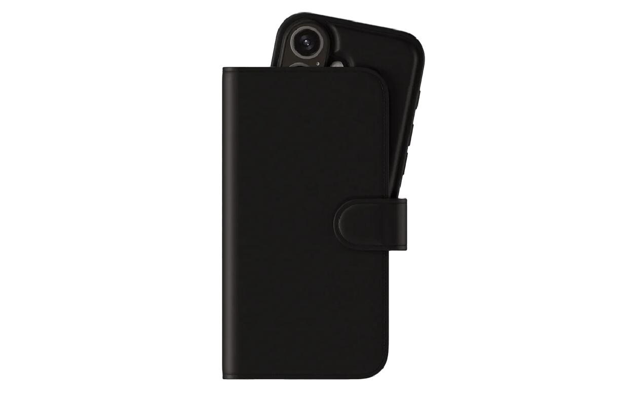 Book Cover Mag iPhone 16 Plus SchwarzSchutzhülle für das Apple iPhone 16 Plus