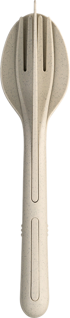 Koziol Besteck-Set 3-teilig KLIKK nature desert sand