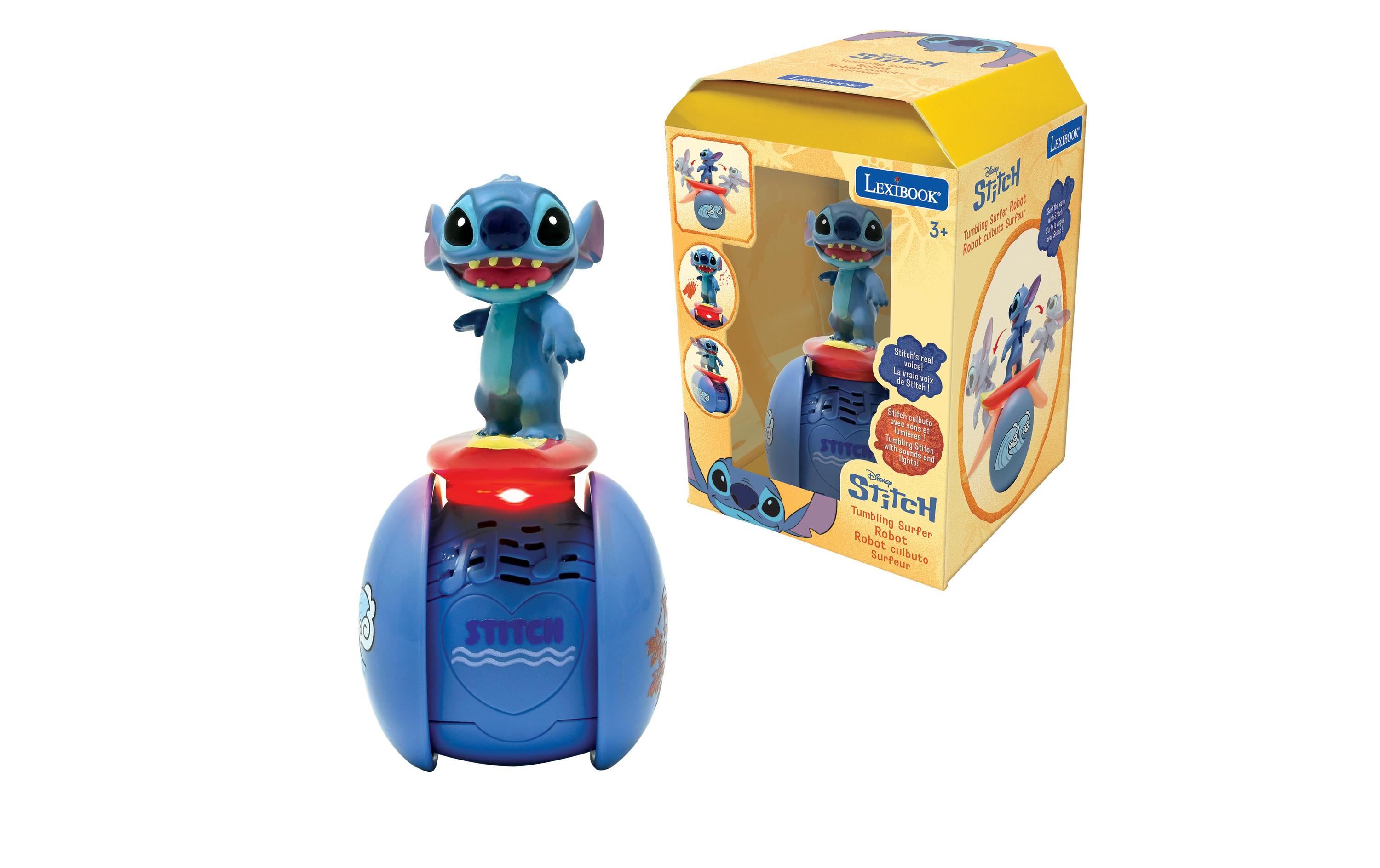 Roboter Stitch Powerman Surfing Buddy BlauDisney surfende Stitch-Figur