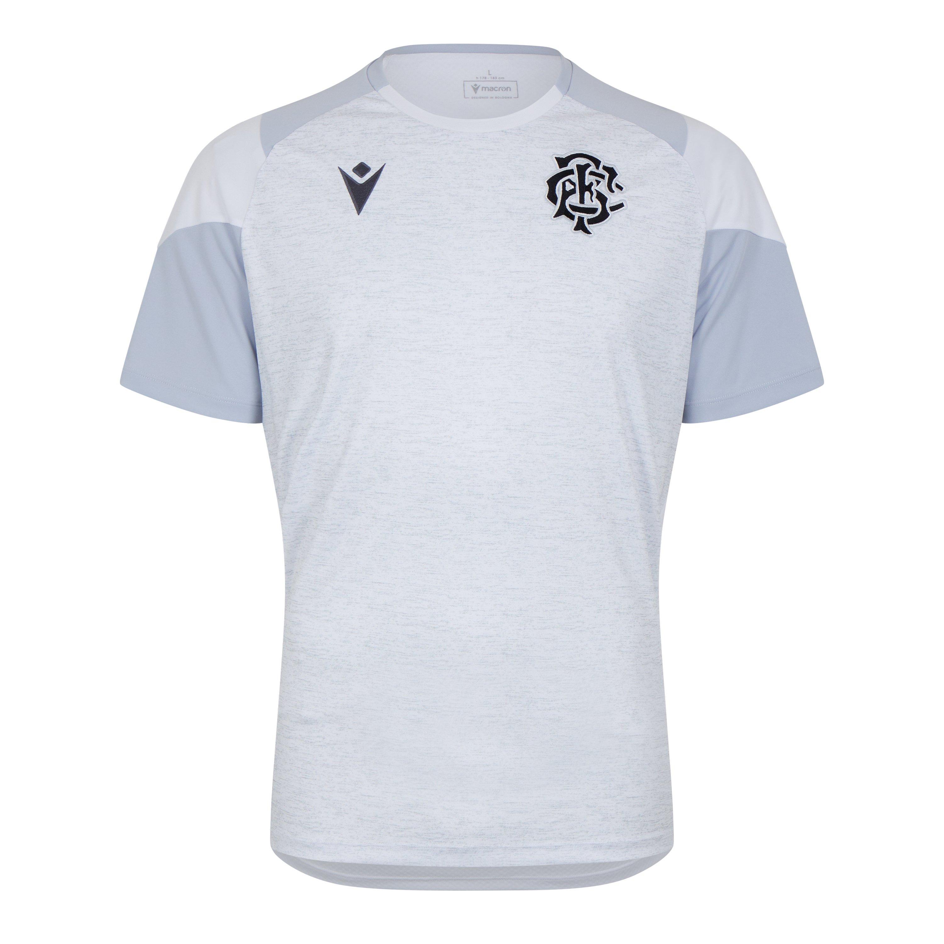 Macron Barbarians Training T Shirt 2024 2025 Mens