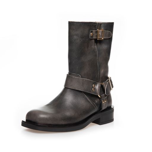 Copenhagen Shoes Heartbeat Støvler, Black/Grey, 39