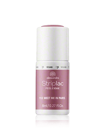 Alessandro Striplac Peel or Soak 112 Meet Me In Paris 8ml