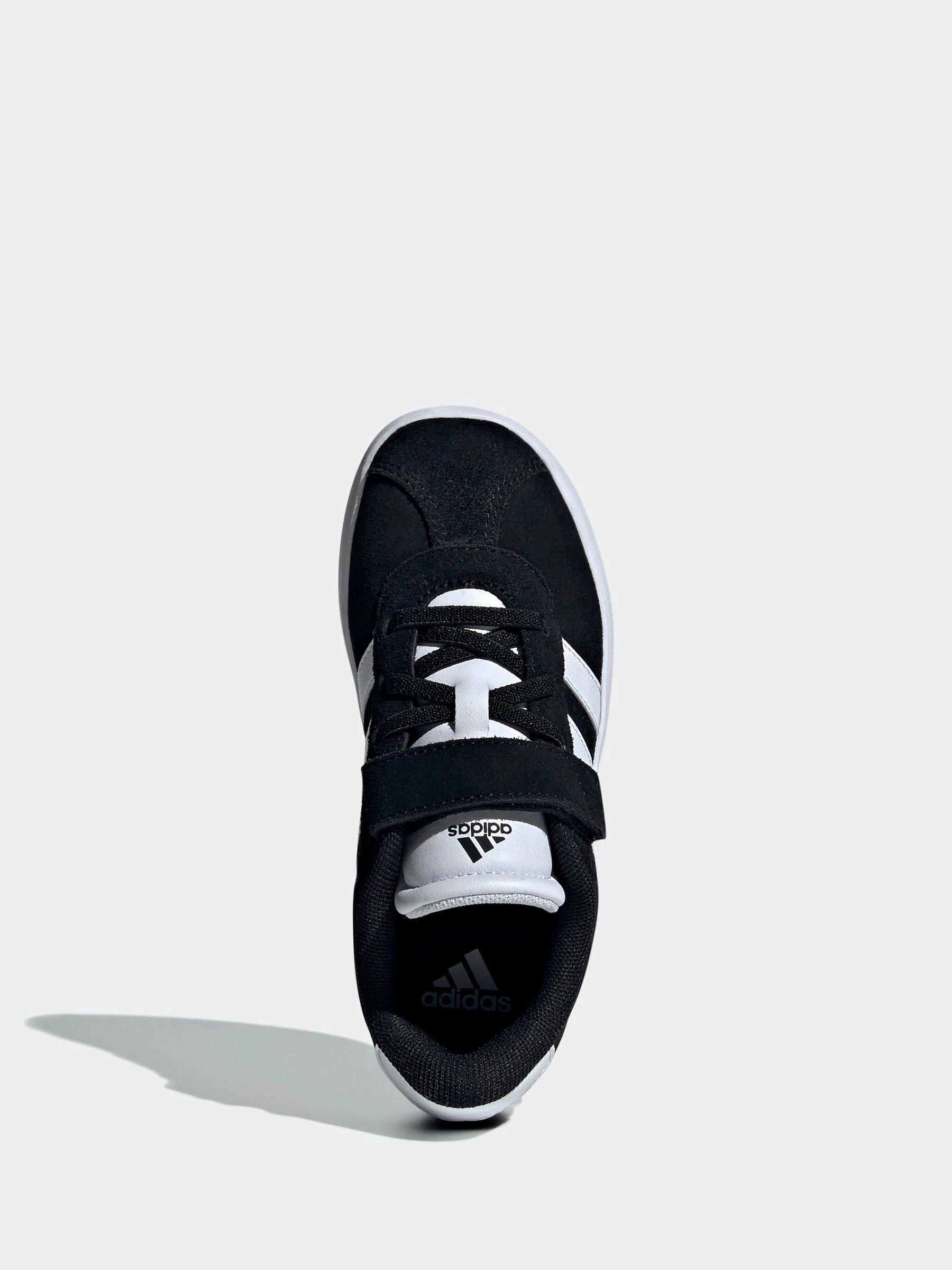Zwart - adidas Vl Court 3.0 Hook and Loop sneakers voor kinderen