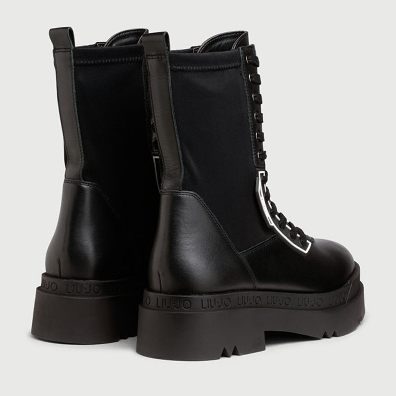 Liu-Jo Boots en Cuir Lena noires