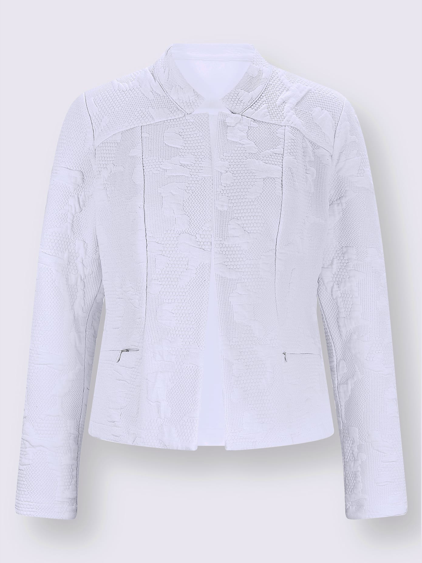 Blazer motif structuré et original
