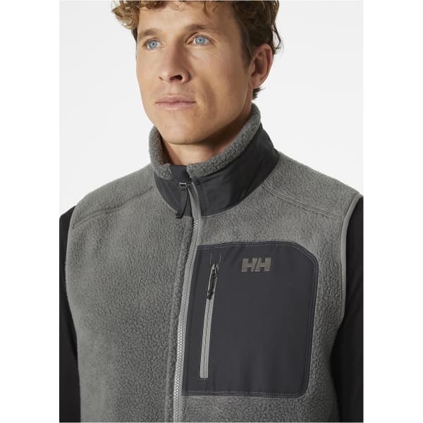 Veste polaire HELLY HANSEN PANORAMA PILE BLOCK VEST CONCRETE