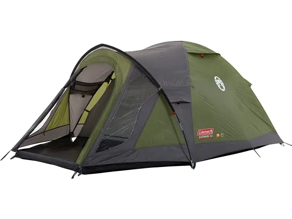 Coleman Darwin 3 , Backpacking, Hård ramme, Kupel/Igloo telt, 3 person(er), 4,9 kg, Grå, Kaki