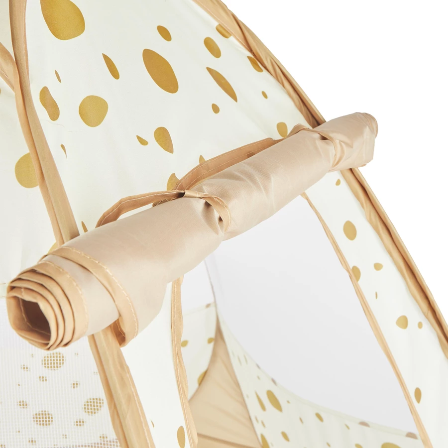 bieco Pop up Spielzelt und Bällebad Dots mit 50 Bällen