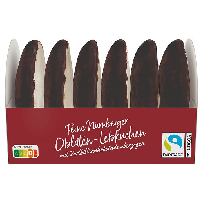 WINTERTRAUM Lebkuchen schokoliert 200 g, Zartbitter