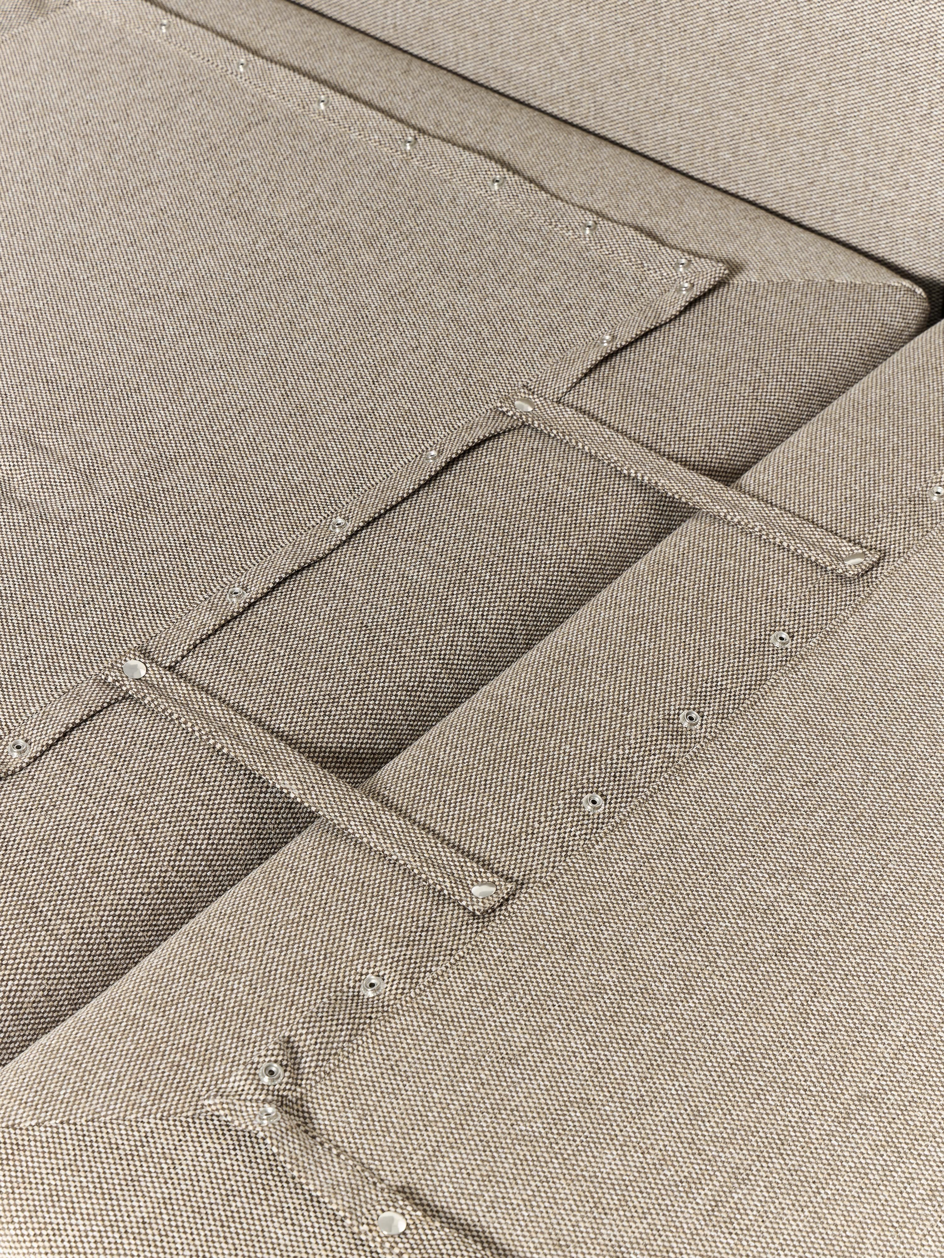 Modulaire XL bank Felix met poef (links/rechts)