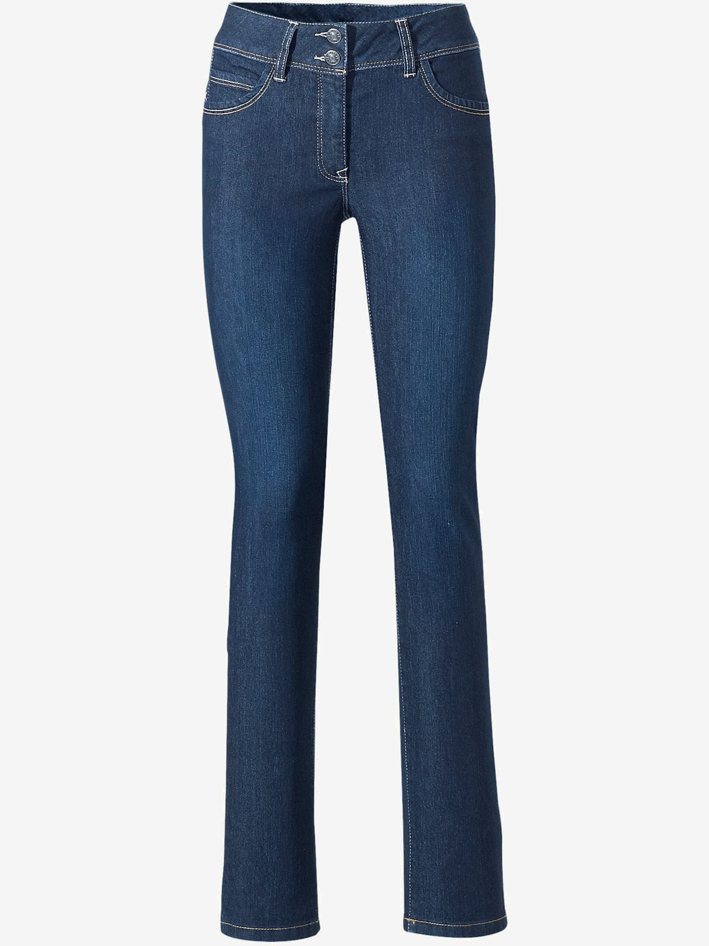 Jeans effet ventre plat coupe skinny