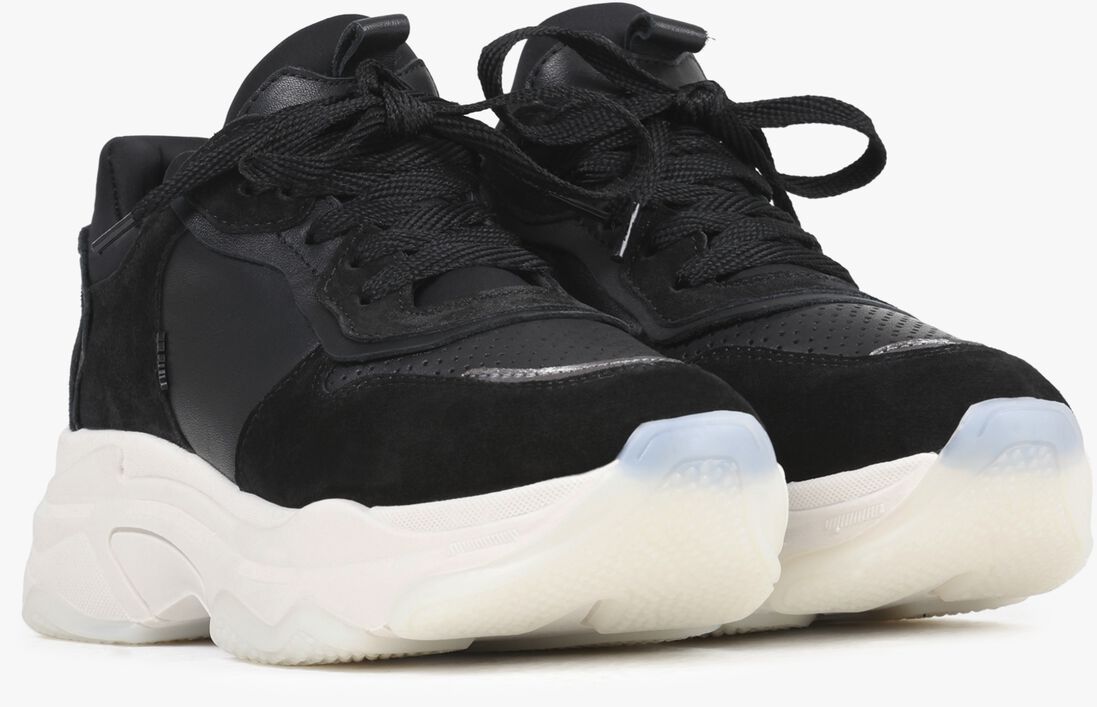 BRONX zwarte bronx lage sneakers baisley 66455