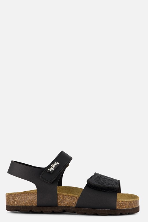 Kipling Guy Sandalen zwart Leer