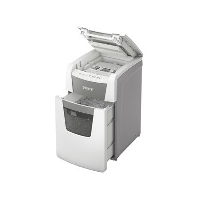 Leitz IQ AutoFeed Office 150 P4 - destructeur de documents coupe croisée - 150 feuilles - Corbeille 44 litres