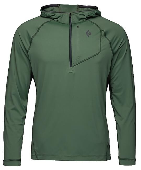 BLACK DIAMOND - T-SHIRT MANCHES LONGUES ALPENGLOW PRO HOODY M