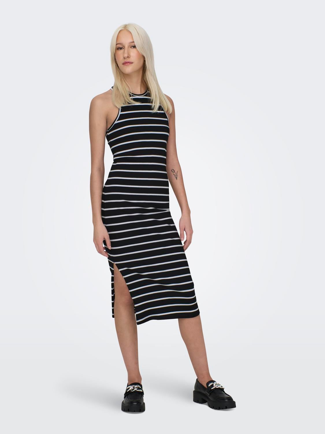ONLBELFAST Langes Kleid Black