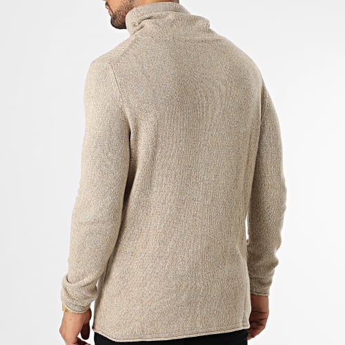 Sweat Col Roulé 092EE2I302 Beige Chiné