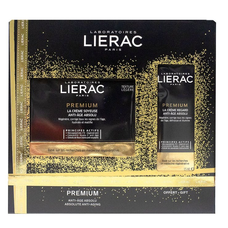 Coffret Noël Premium crème anti-âge Absolu 50ml + soin regard 15ml