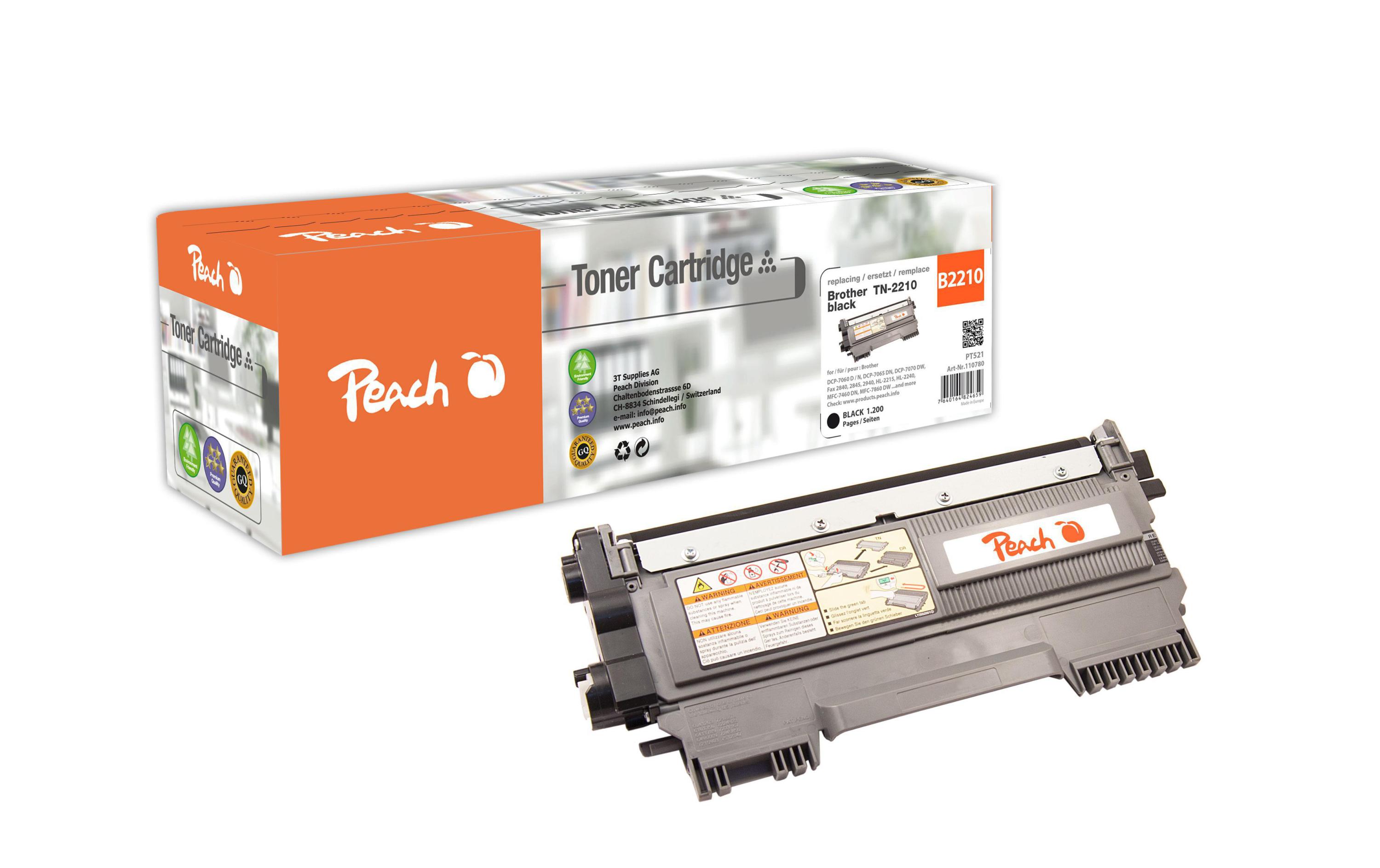 Toner Brother TN-2210 BlackToner, Black