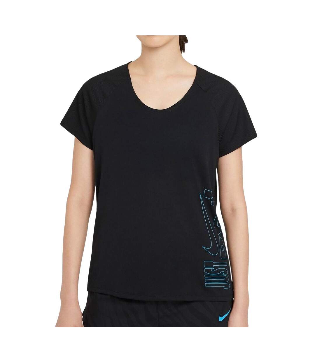 T-shirt Noir Femme Nike Clash Miler