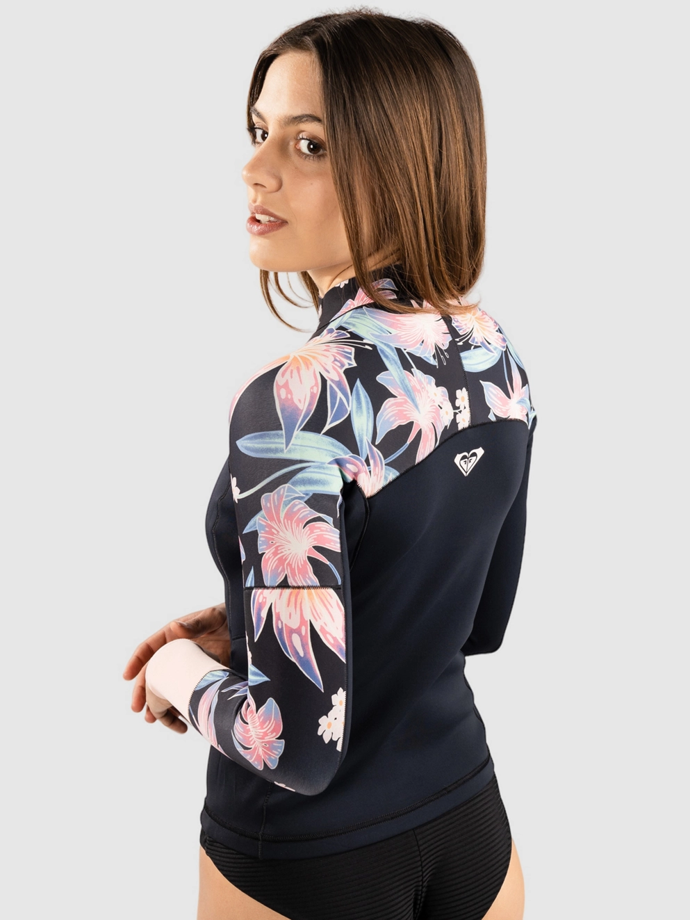 Roxy 1.0 Sws Syn Wetsuit anthract paradise found s