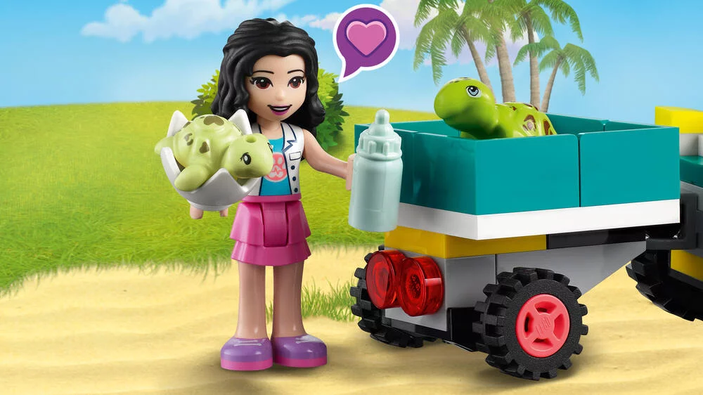 LEGO®FRIENDS 41697 - LE VEHICULE DE PROTECTION DES TORTUES