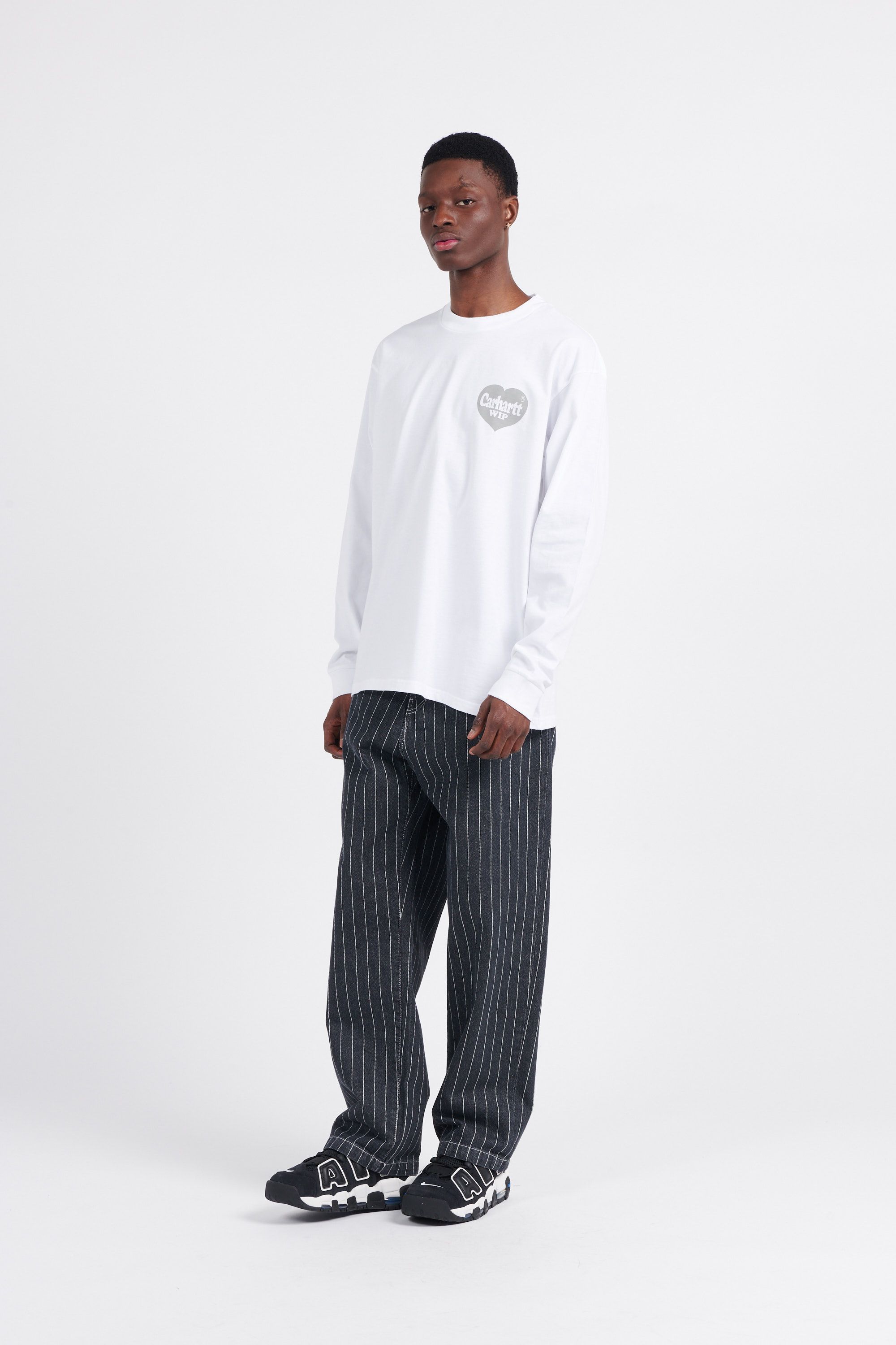 CARHARTT WIP T-shirt L/S Spree T-Shirt Blanc