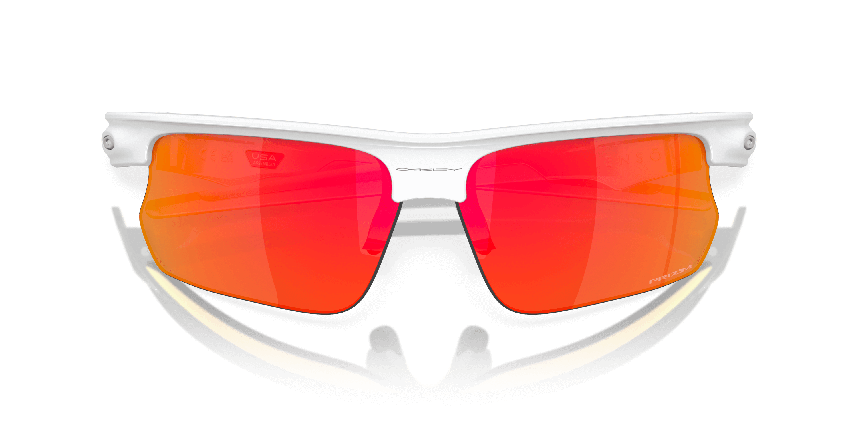 Oakley BiSphaera Prizm Ruby Polished White