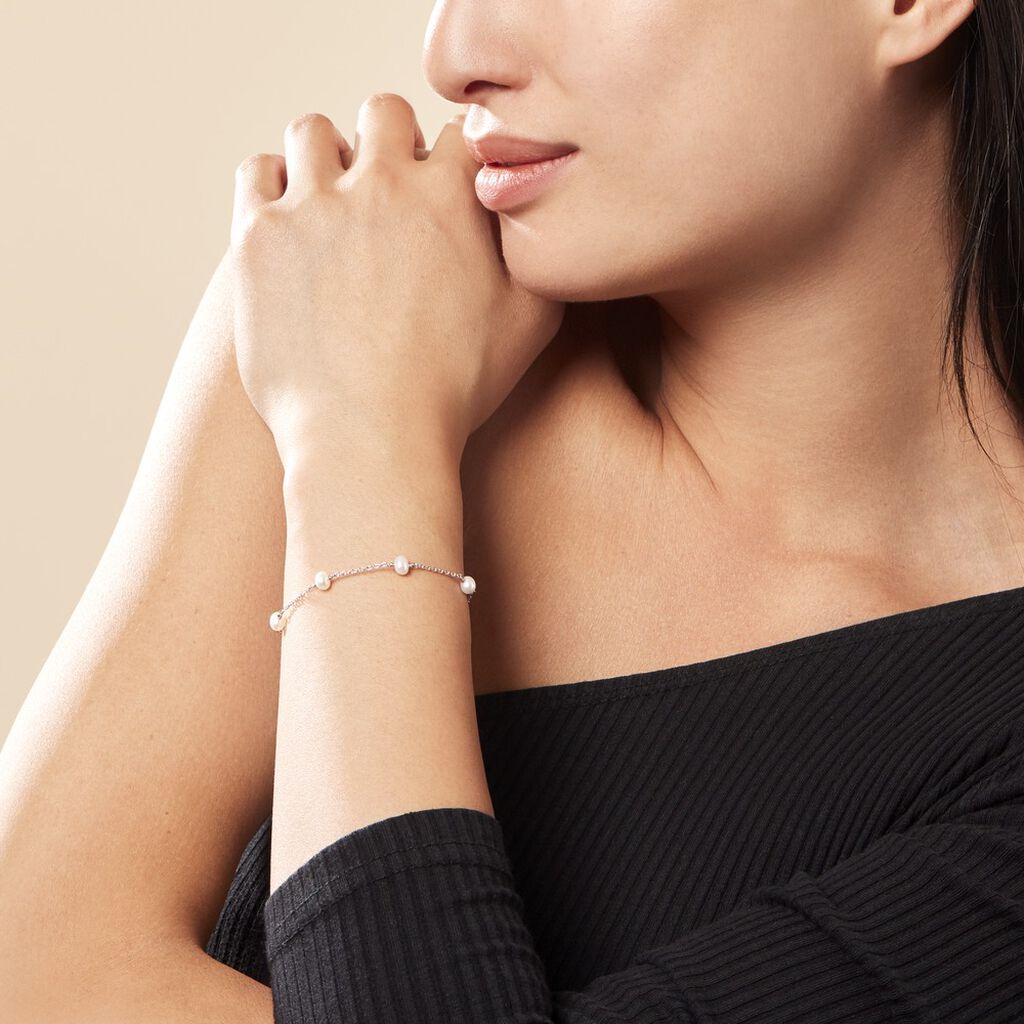 Bracelet Tanis Argent Perle De Culture