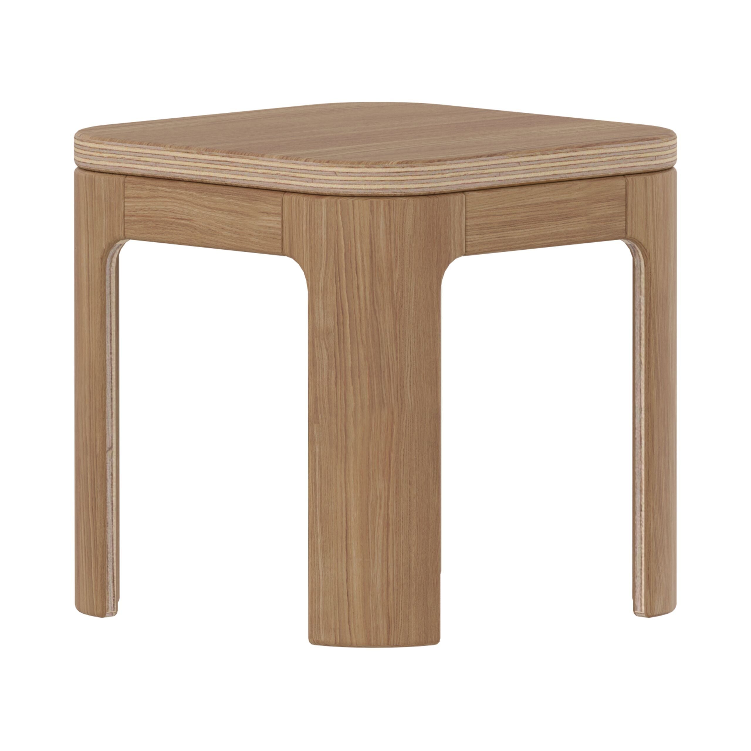 NOVA Kinderhocker oak - Natur / H: 30.0 cm