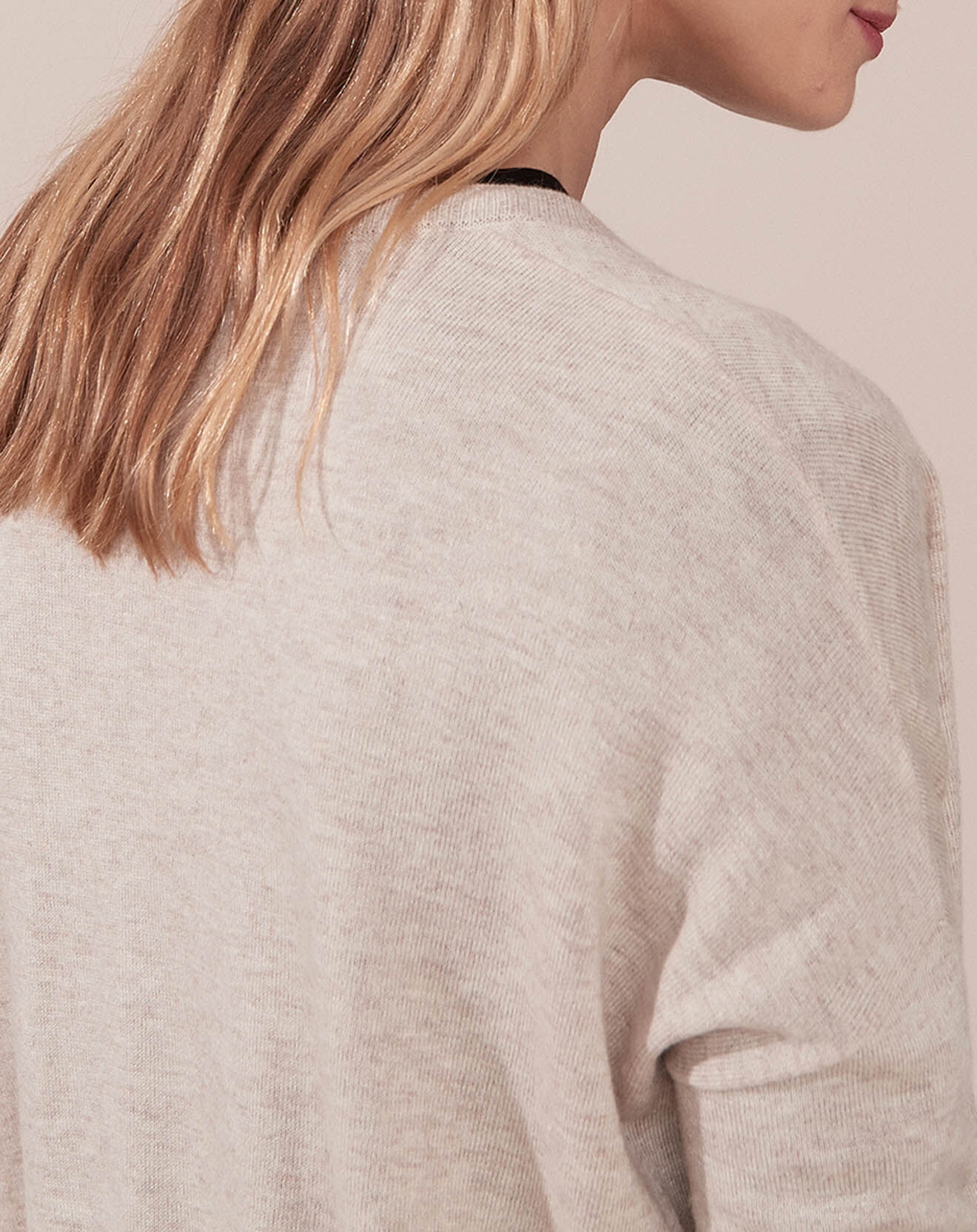 Caroll Gilet en Laine mélangée Ashton beige