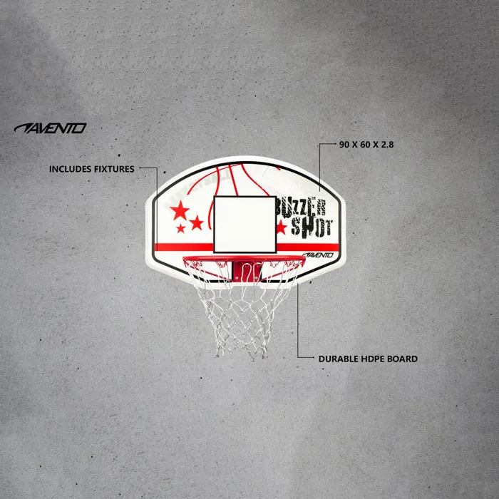 Avento BuzzerShot Basketbalring + Net