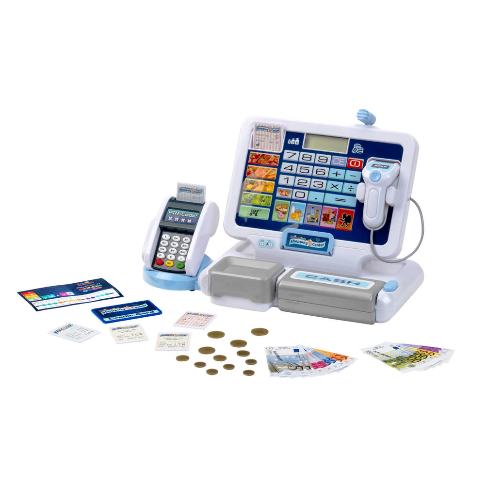Theo Klein kassa met pin en scanner set