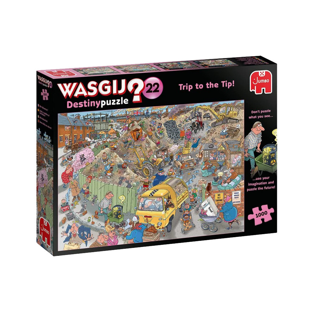 Puzzle Wasgij Destiny 22 - Bon Débarras ? - 1000 pièces