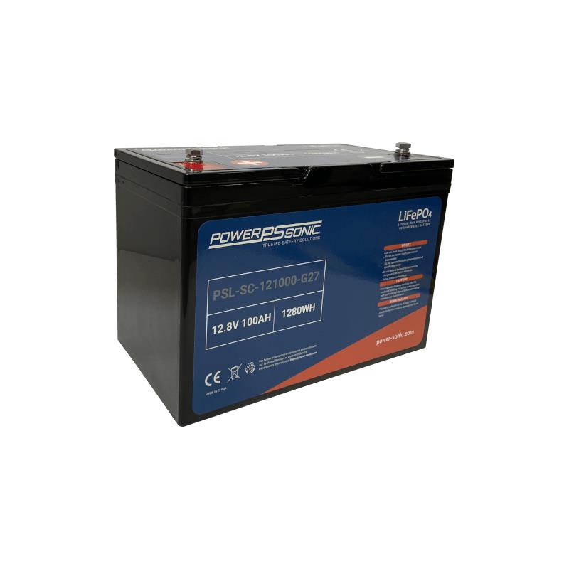 Batterie Lithium Power Sonic Lifepo4 Power Sonic 12V 100Ah