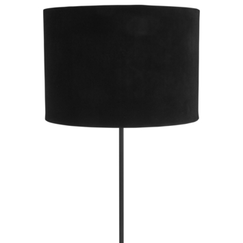 Lampenkap Velours Ø30x21 zwart