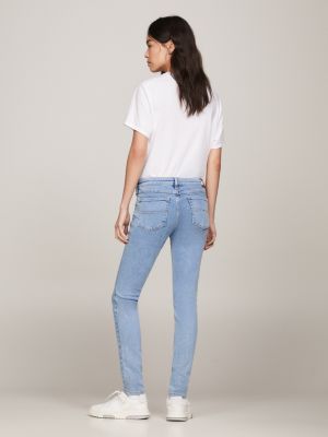 Calça jeans skinny de cintura baixa Sophie