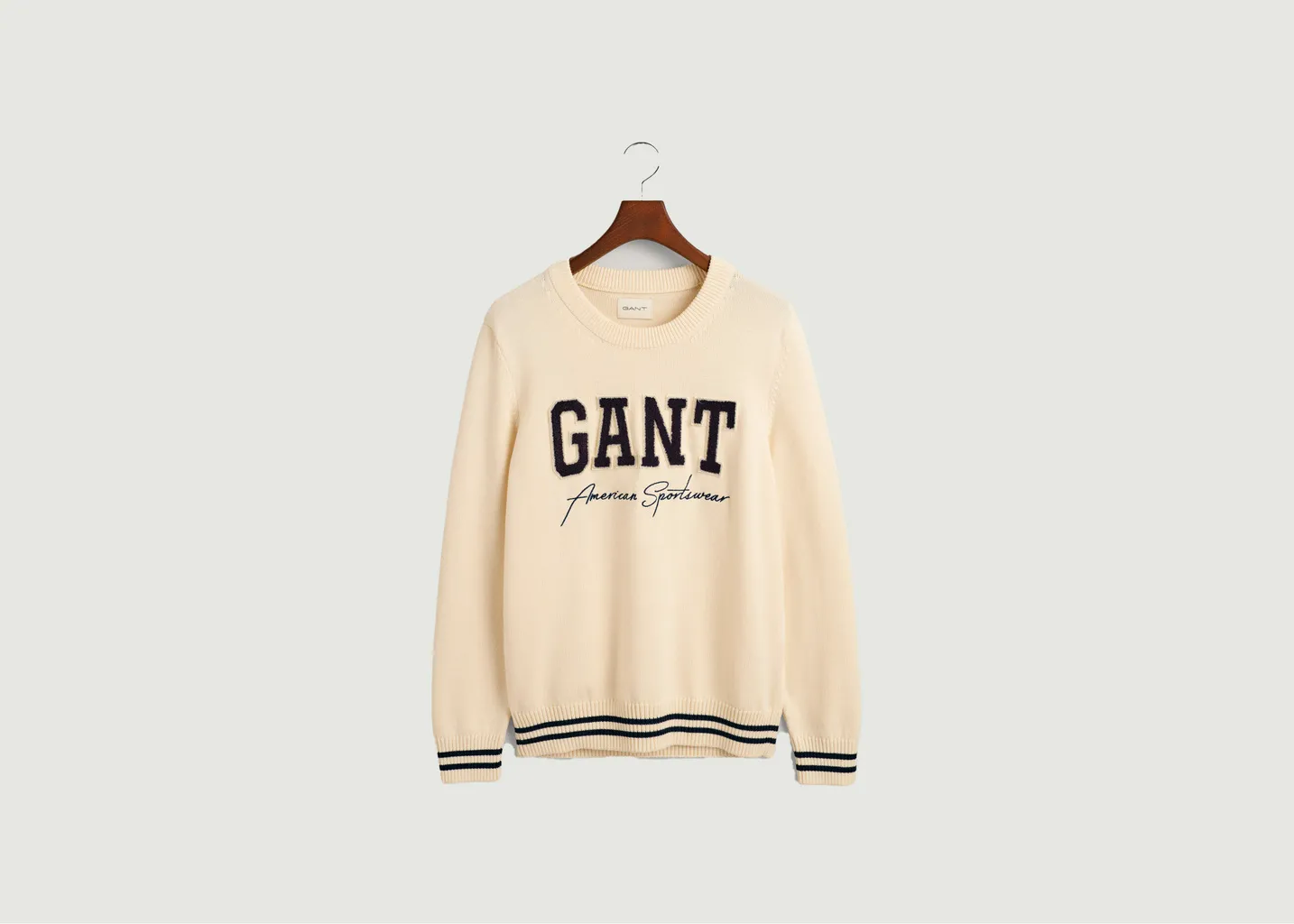 Pull logotypé coupe décontractée Collegiate Gant
