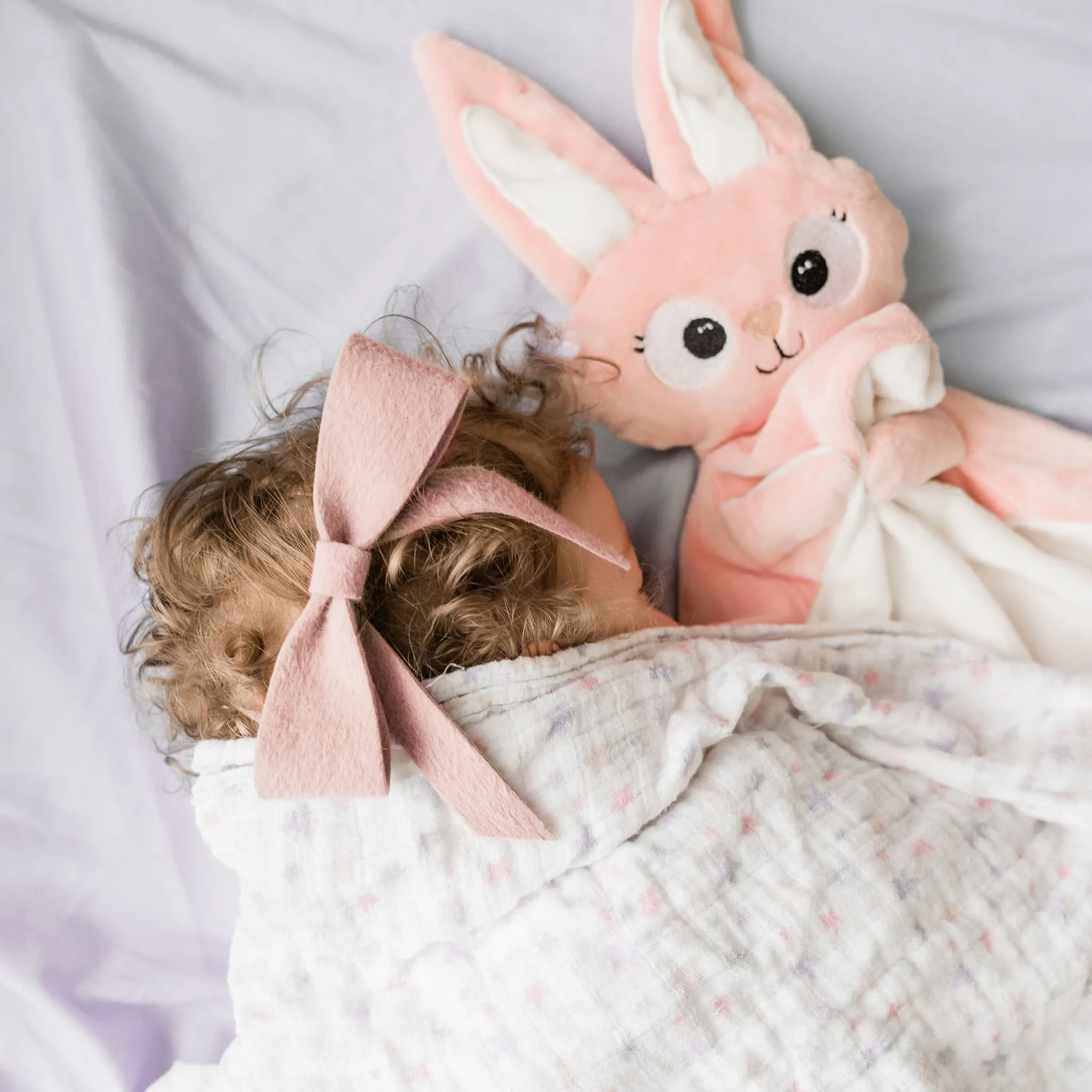Veille sur Toi Doudou Lapine Marguerite