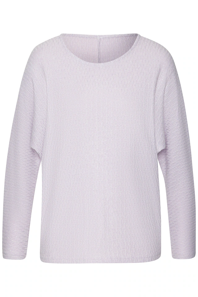 Vivance Langarmshirt »in modischer Struktur-Optik«, aus pflegeleichter Strickqualität mit Viskose