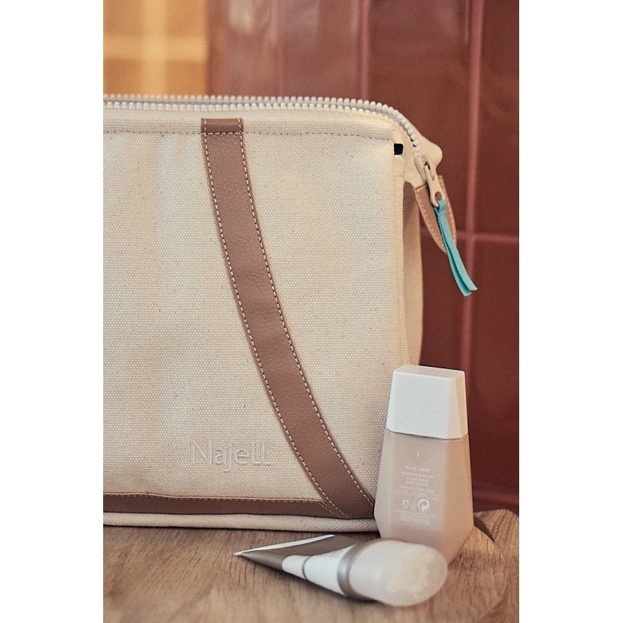 Najell Kulturtasche Ivory White groß