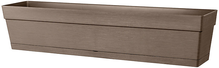 Jardinière à réserve d'eau Deroma Save R camel 78 x 16 x h.17 cm