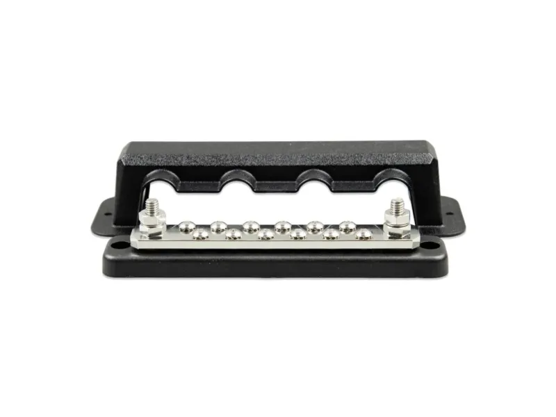 Victron Energy VBB125021220 Busbar 250A 2P with 12 screws  cover Samleskinne