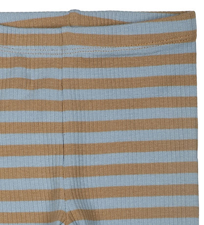 The New Siblings Leggings - Rib - TnsFro - Blue Nebel