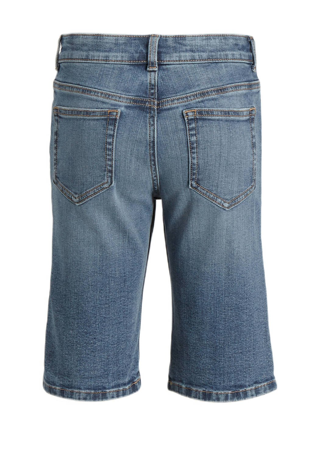 anytime denim short blauw
