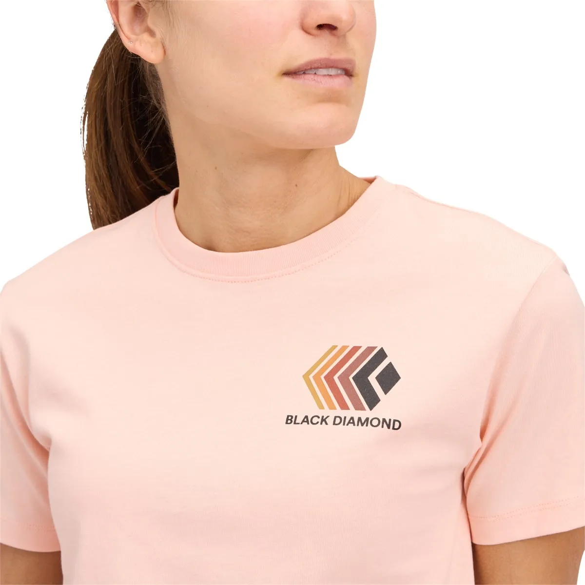 Black Diamond Women's Faded Crop SS Tee Alpine Sunrise
